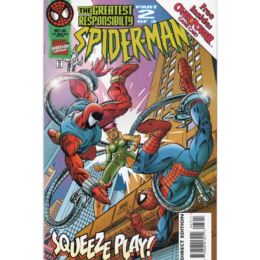 Spider-Man #63 Marvel Comics 1995 Greatest Responsibility Part 2 Direct